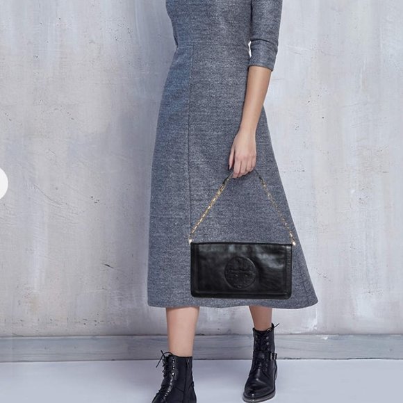 [Tory Burch] Bombe Clutch(Black)/Women's Bag/ Women's Bag - Picture 8 of 8